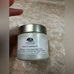 Origins Mega-Bright Night Mask - White and Silver brand new no box